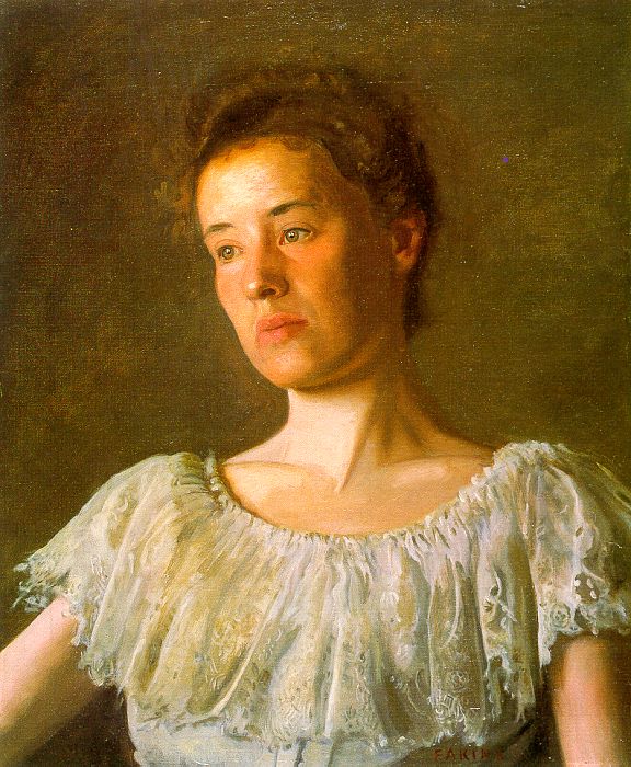 Thomas Eakins Portrait of Alice Kurtz